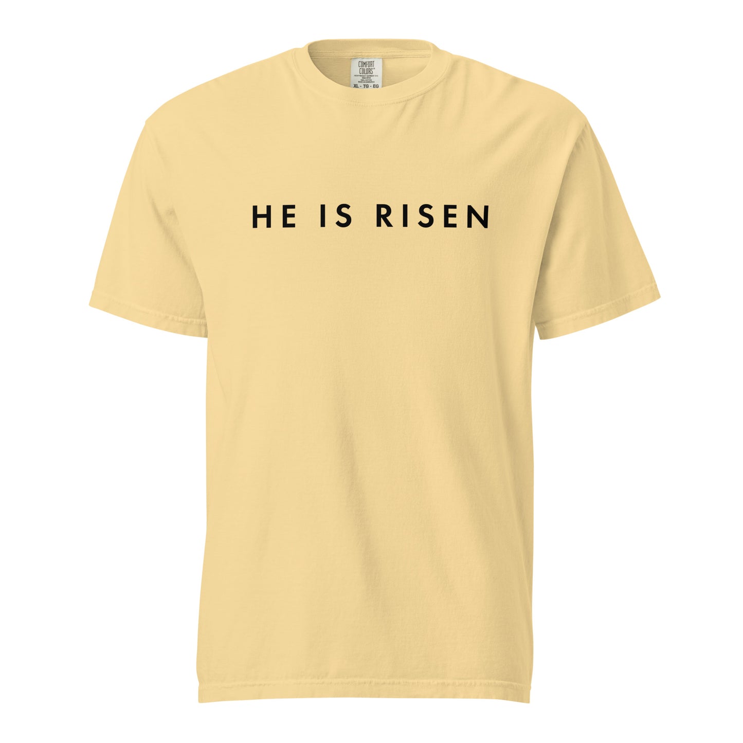 Risen Indeed - garment-dyed heavyweight t-shirt