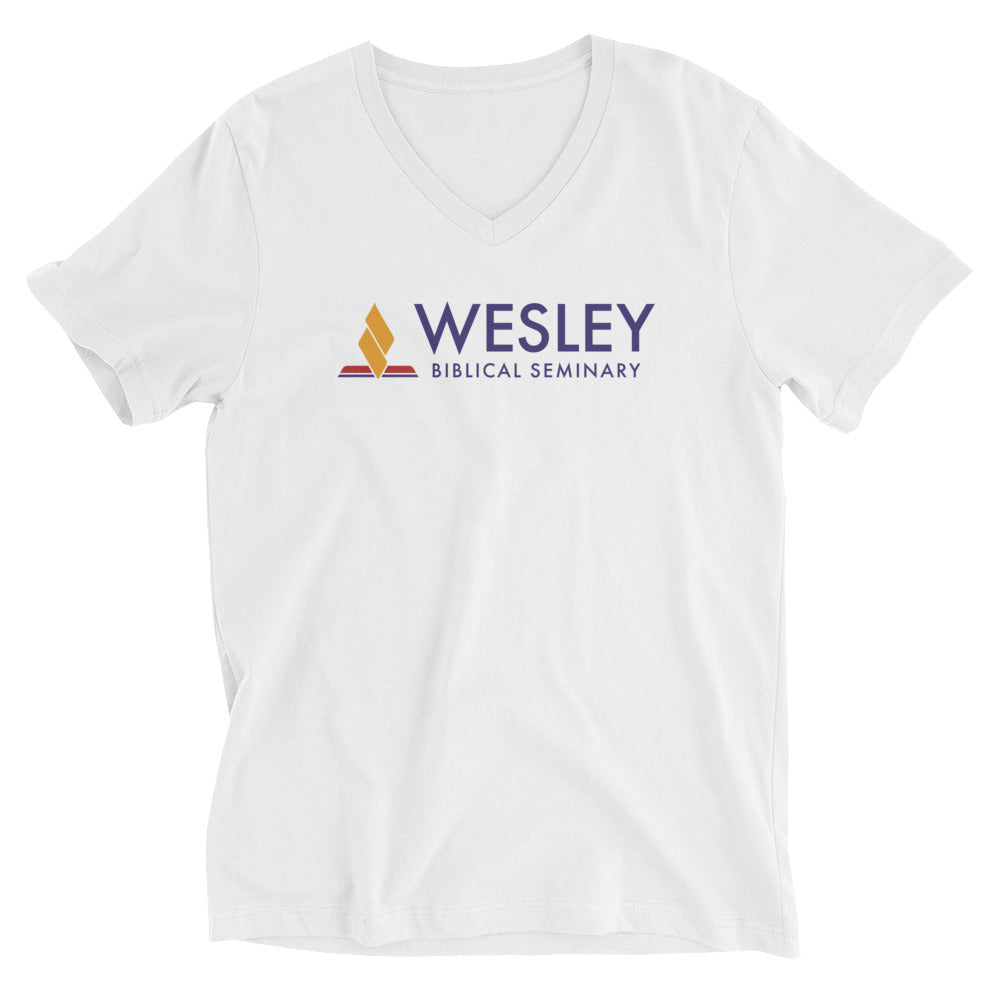 WBS Logo Unisex Short Sleeve V-Neck T-Shirt