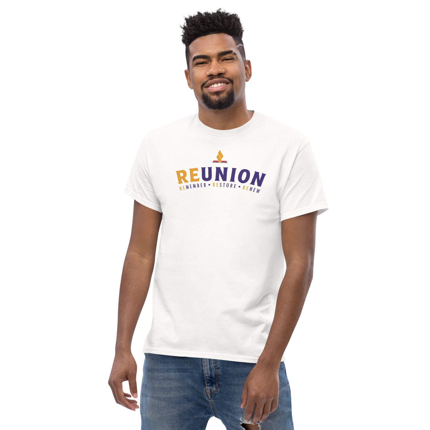 Reunion tee white