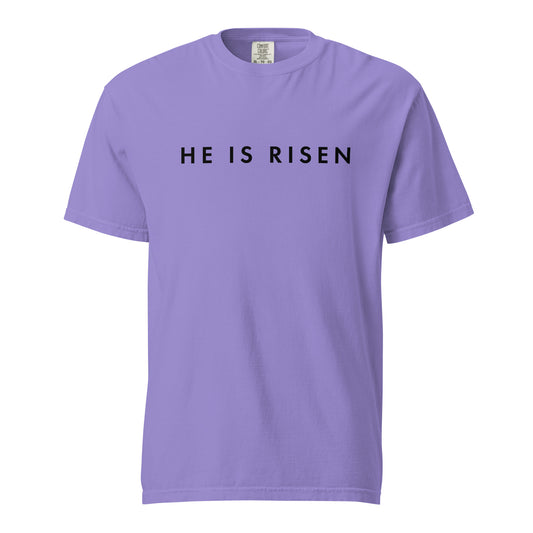 Risen Indeed - garment-dyed heavyweight t-shirt